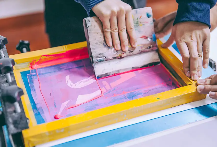 Taller de producción serigrafía
